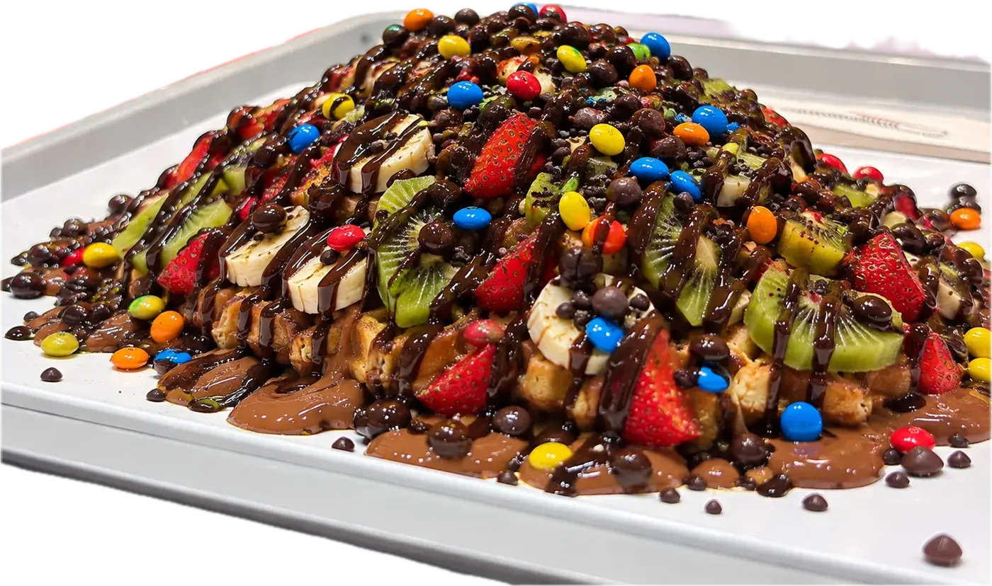 Çikolata Aşkı Waffle